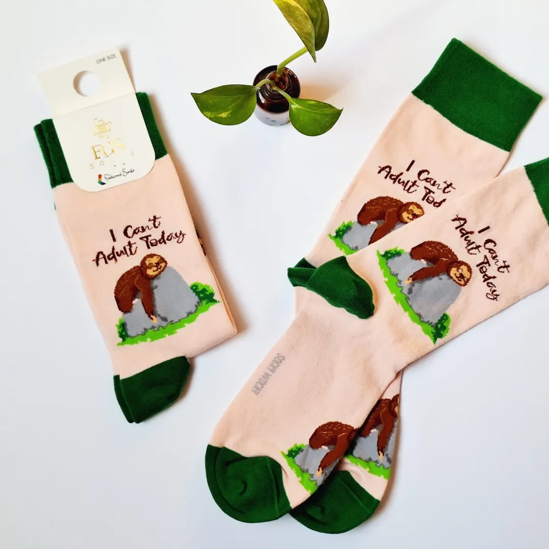 جوراب ساقدار زنانه (طرح تنبل)