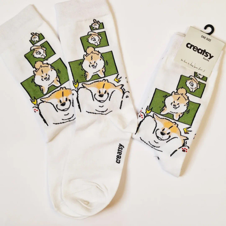 خرید آنلاین جوراب ساقدار زنانه فانتزی بامزه