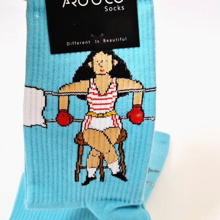 خرید جوراب ساقدار زنانه فانتزی بامزه