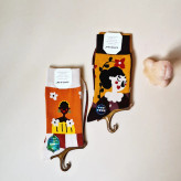 جوراب ساقدار زنانه ( طرح لنگه به لنگه)