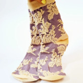 جوراب ساقدار فانتزی زنانه وارداتی با قیمت مناسب