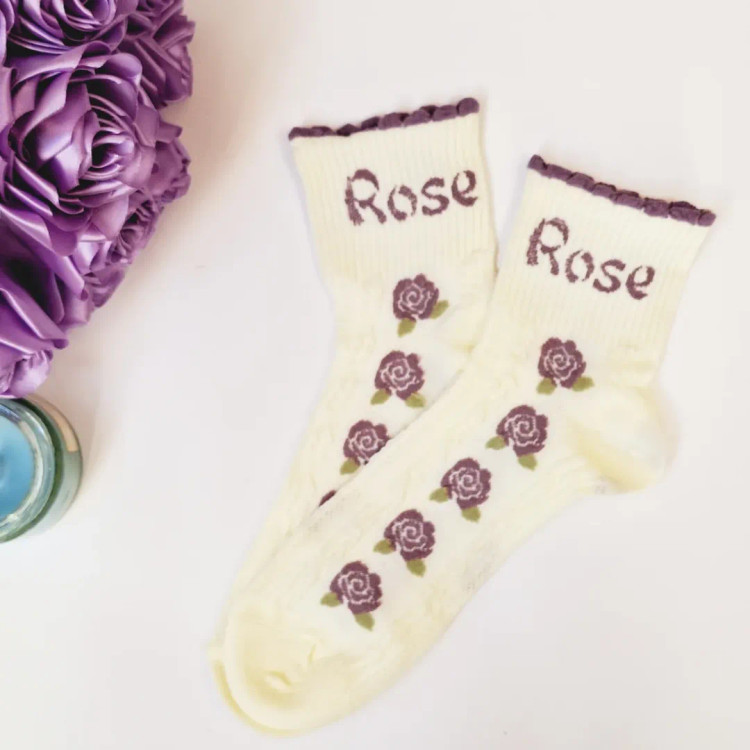 خرید جوراب نیم ساق زنانه فانتزی وارداتی