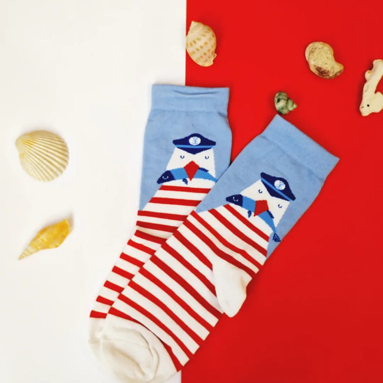 جوراب ساقدار فانتزی مردانه ضد حساسیت