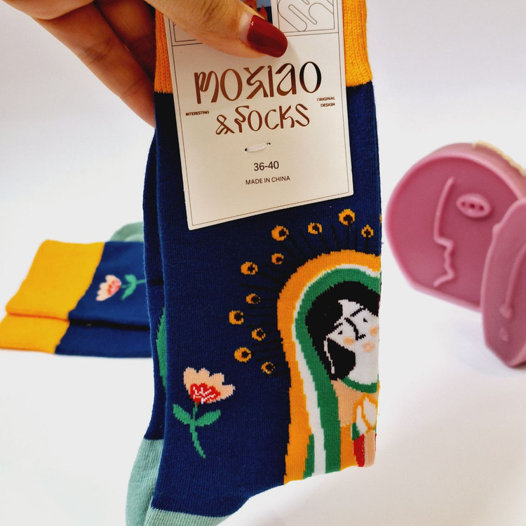 جوراب ساقدار فانتزی برند ماکسیائو با قیمت مناسب