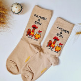 خرید آنلاین جوراب ساقدار مردانه فانتزی نخی