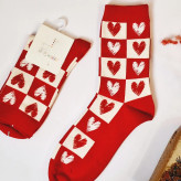 جوراب ساقدار زنانه (قلبی)