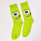 خرید جوراب ساقدار فانتزیطرح مایک کارخانه هیولا