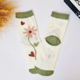 خرید جوراب نیمساق زنانه فانتزی طرحدار