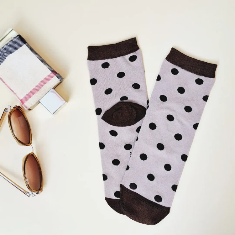 خرید جوراب نیمساق زنانه فانتزی ضد بو