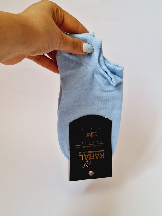 جوراب زیرقوزکی زنانه رنگی