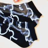 خرید آنلاین جوراب مچی توری طرحدار وارداتی