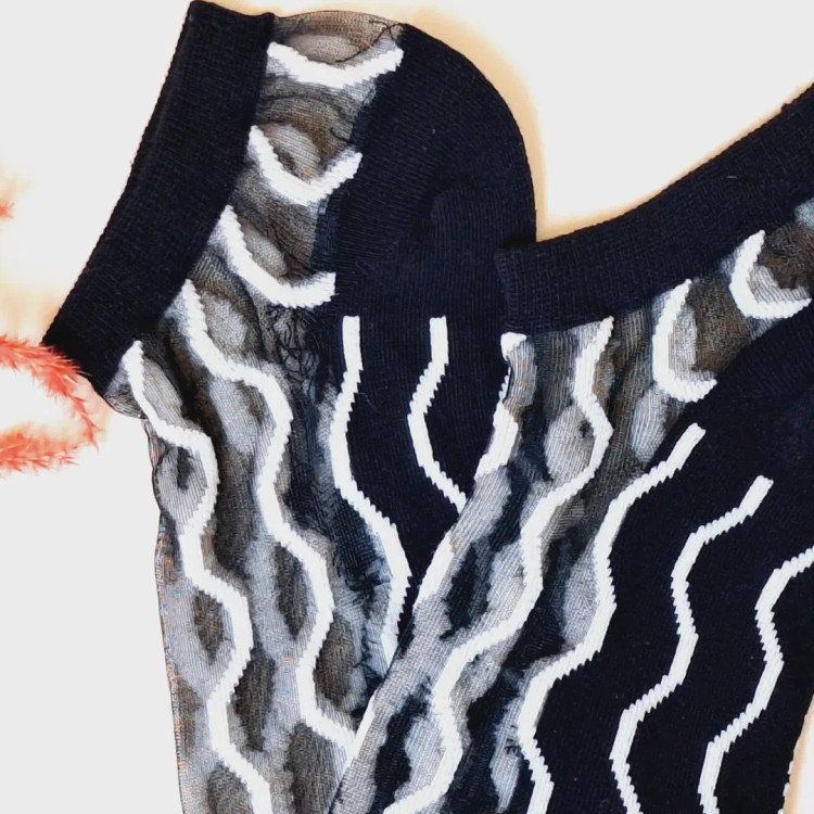 جوراب مچی توری طرحدار و مجلسی زنانه