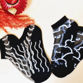 جوراب مچی توری طرحدار