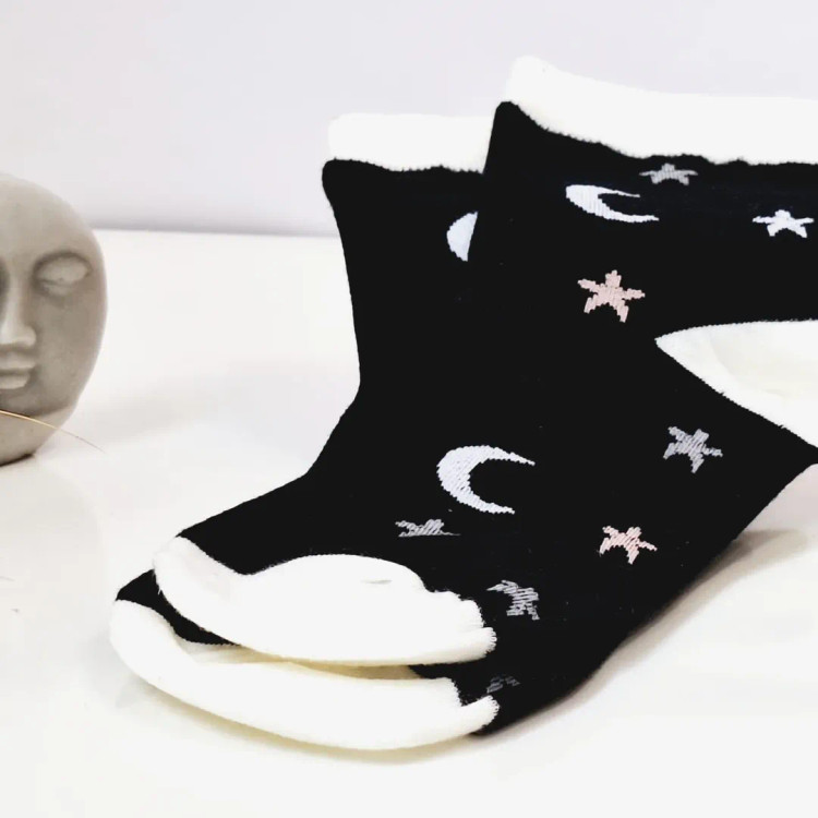 خرید جوراب نیمساق فانتزی زنانه ضدبو