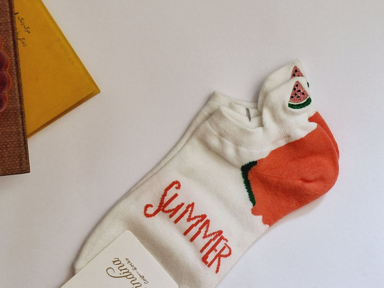 جوراب مچی فانتزی زنانه خارجی