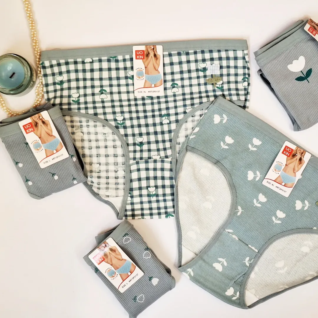 شورت اسلیپ زنانه طرح گل لاله