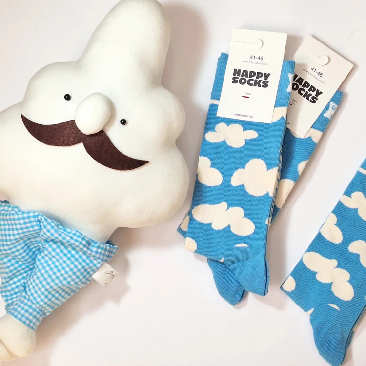 خرید آنلاین جوراب ساقدار مردانه پاییزه فانتزی