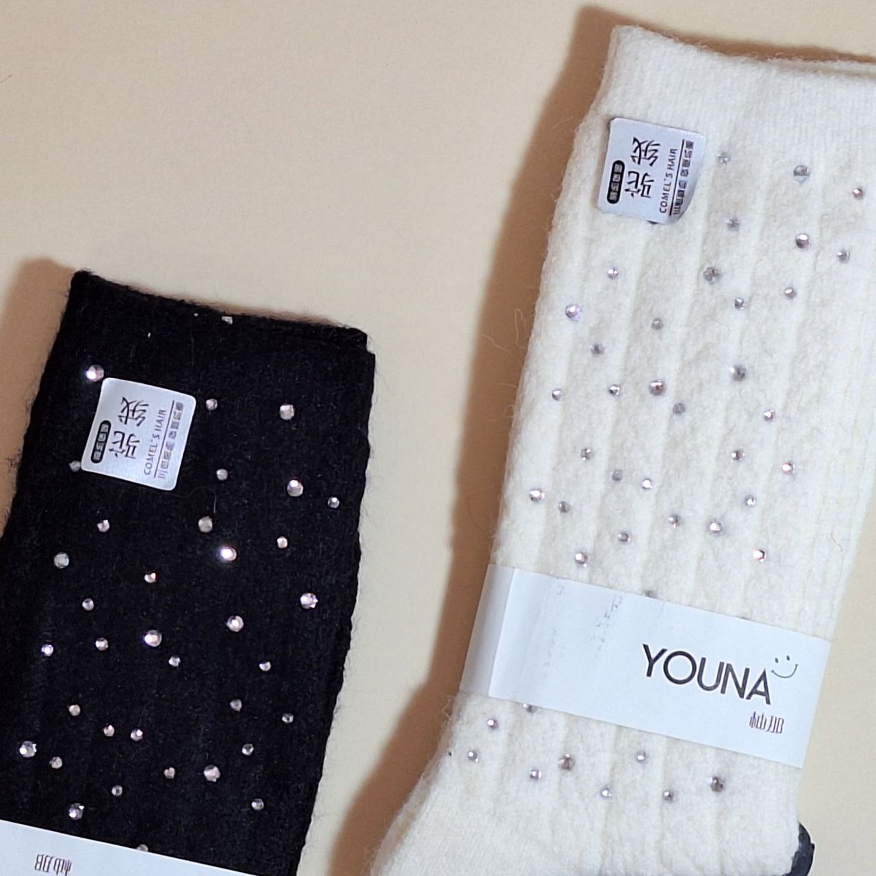 خرید جوراب ساقدار زمستانی مجلسی زنانه