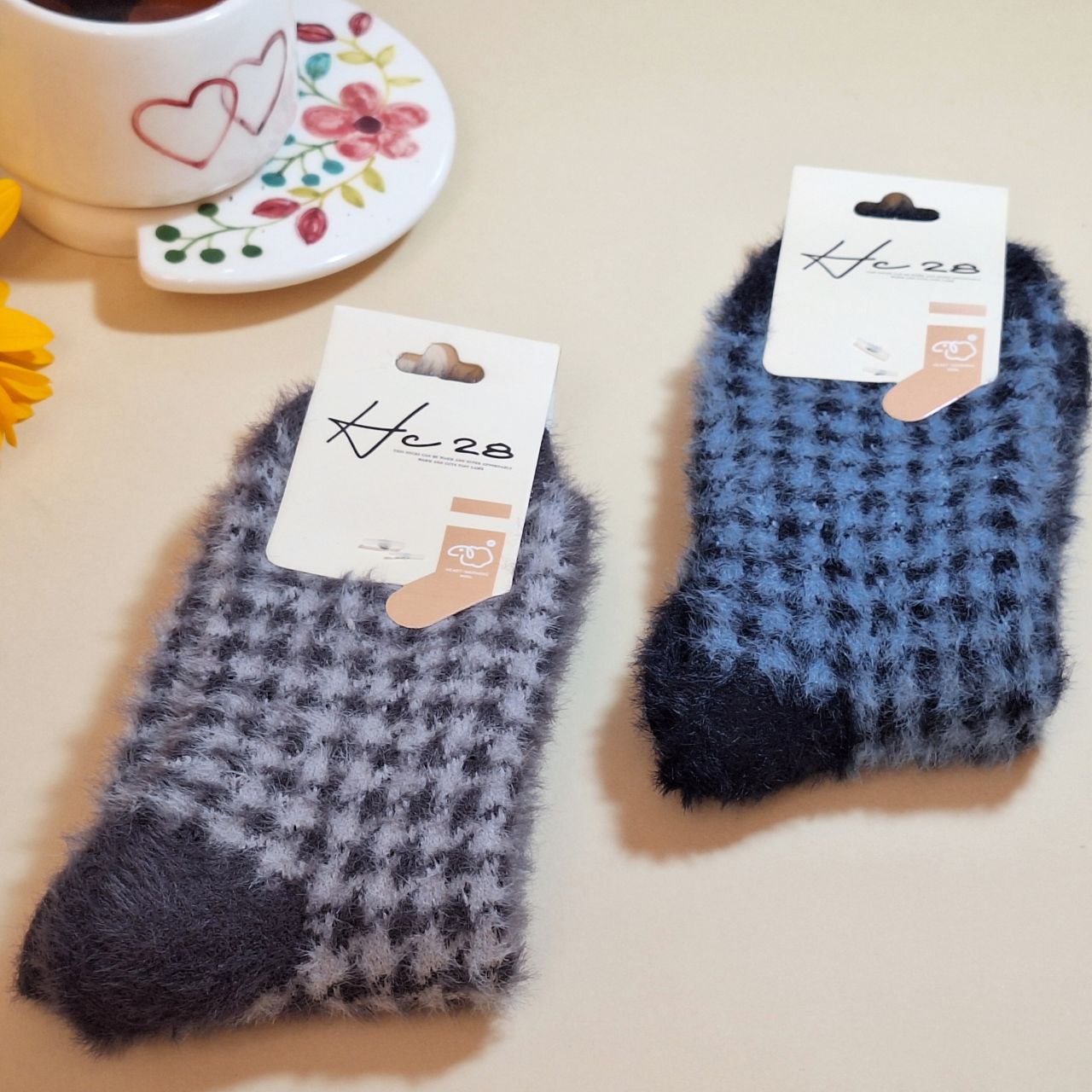 خرید آنلاین جوراب موهر زمستانی شیک زنانه