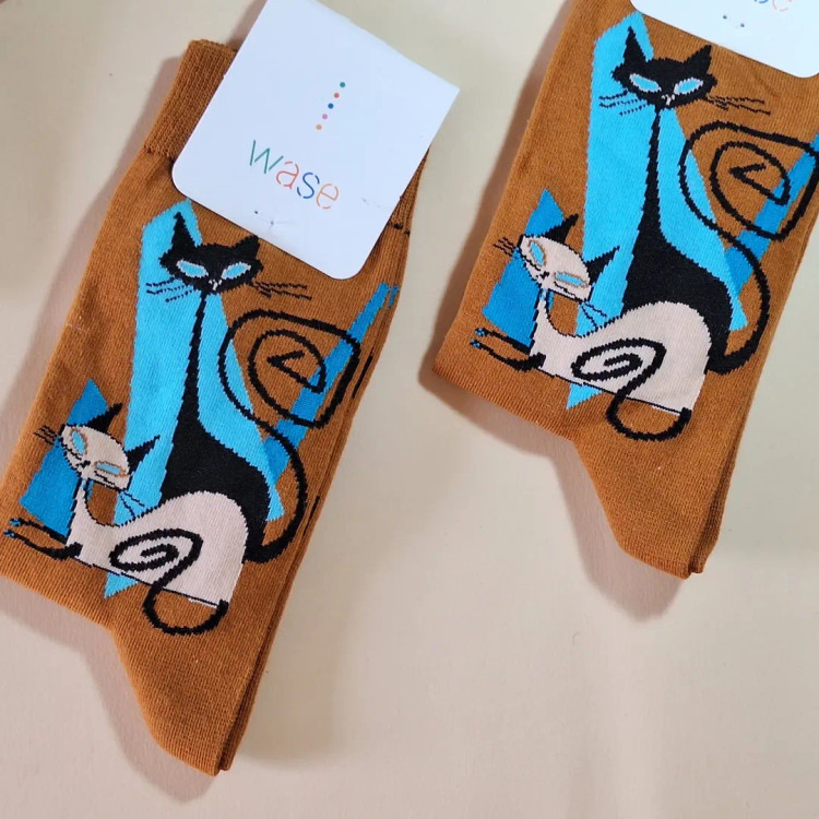 خرید جوراب ساقدار فانتزی وارداتی