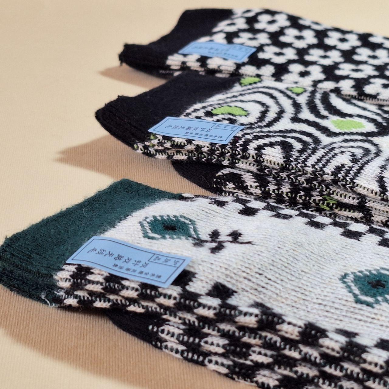 خرید جوراب ساقدار بافت زنانه مدرن