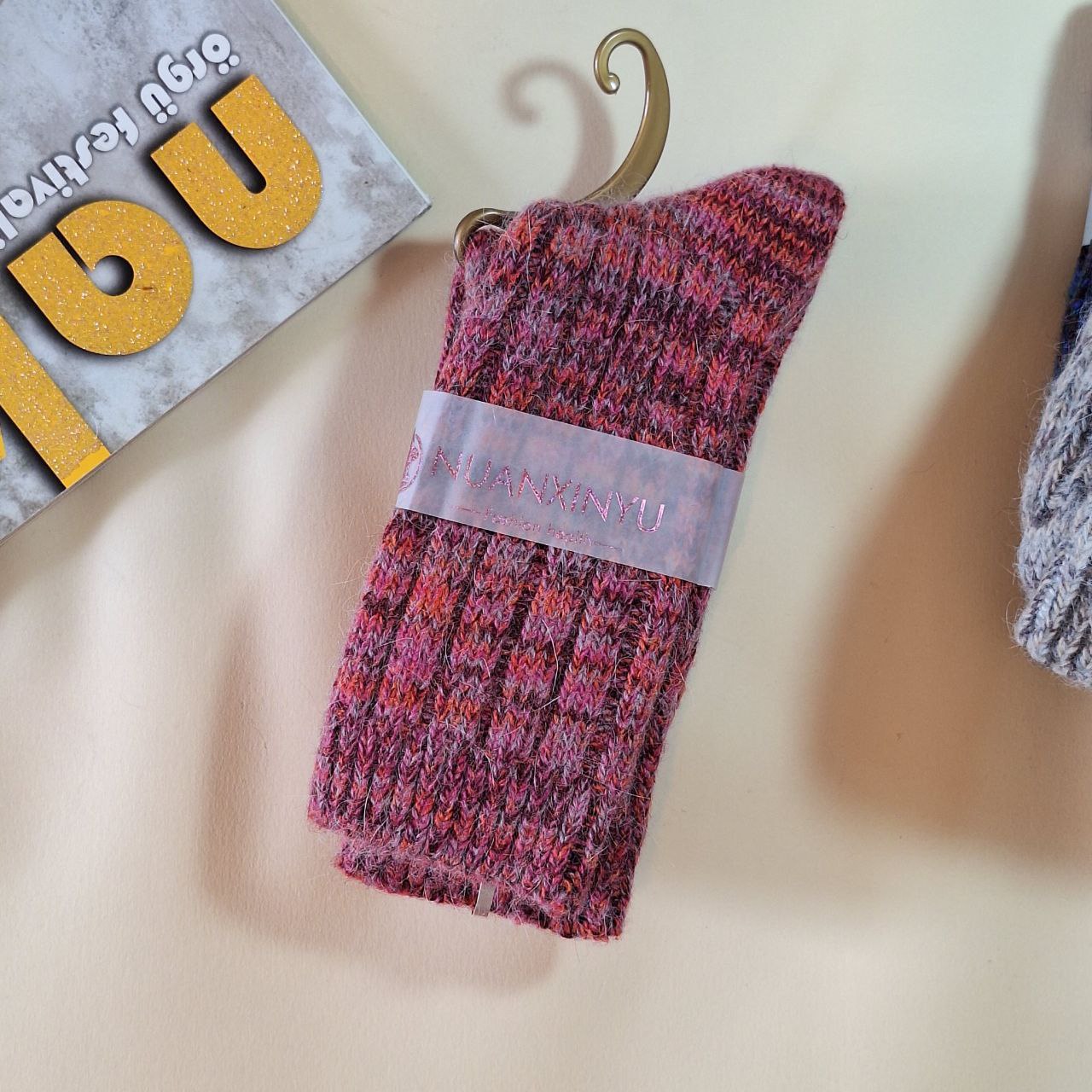 خرید آنلاین جوراب بافت ضخیم زنانه