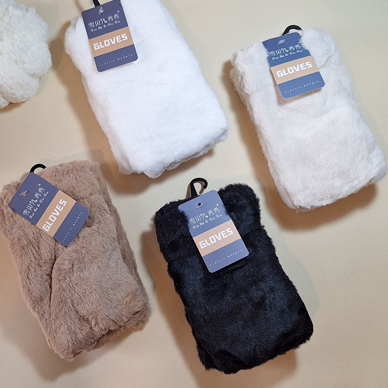 دستکش ساده نیم‌انگشت