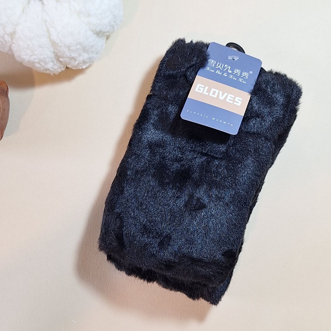 دستکش ساده نیم‌انگشت زنانه شیک