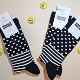 جوراب ساقدار مردانه (خال خالی)