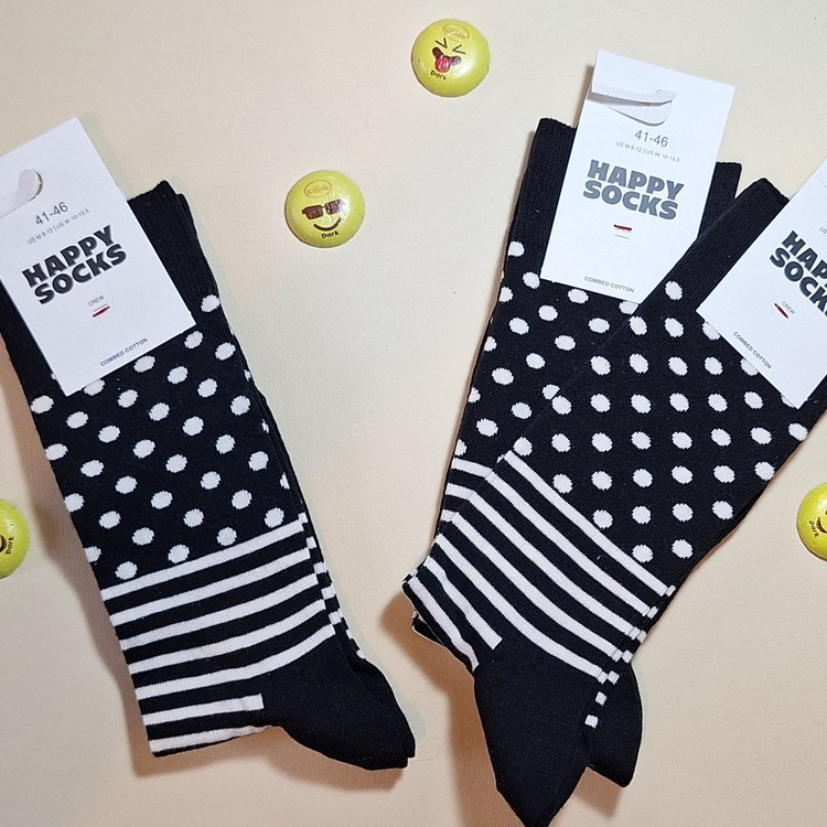 جوراب ساقدار مردانه (خال خالی)