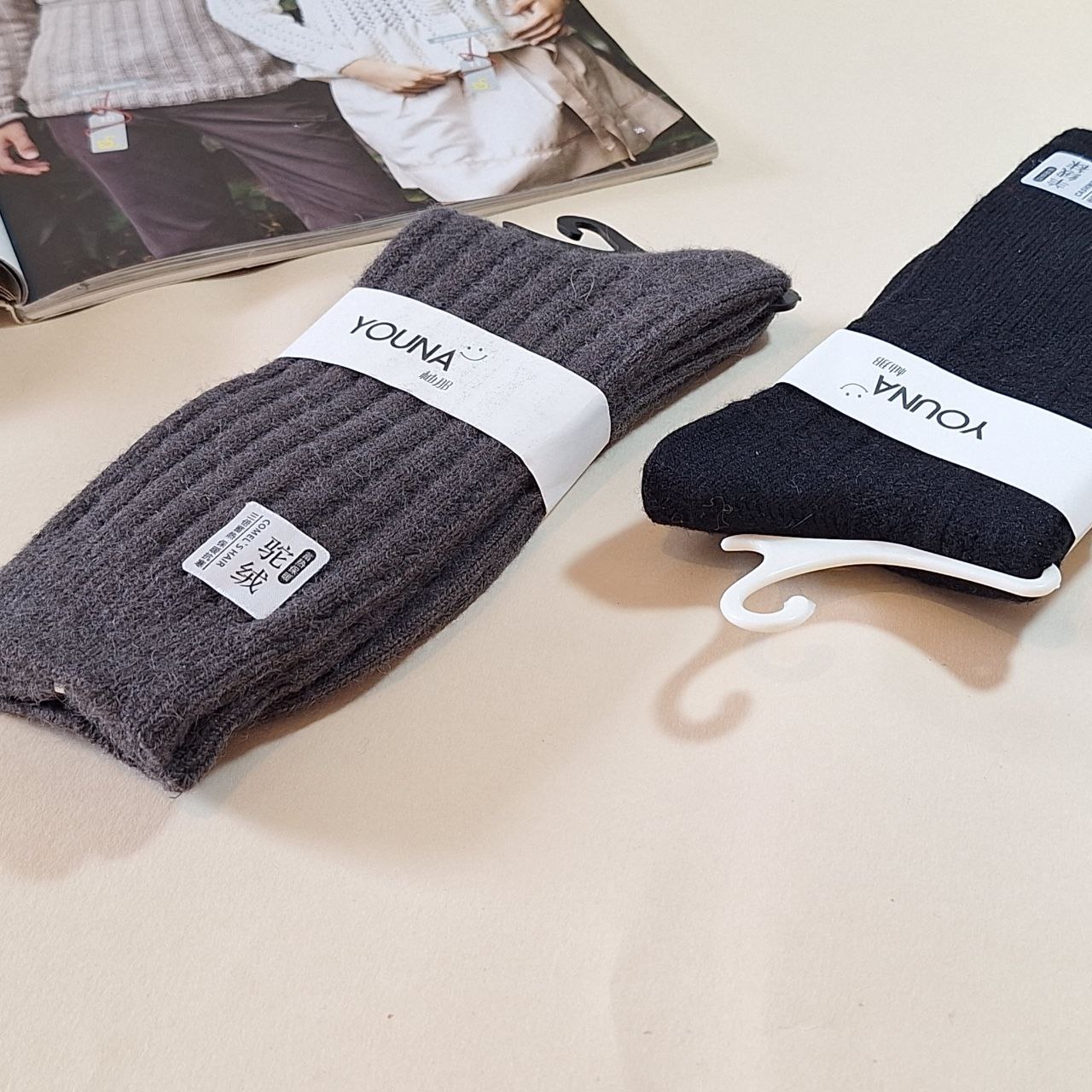 جوراب ساقدار بافت زنانه (simple)