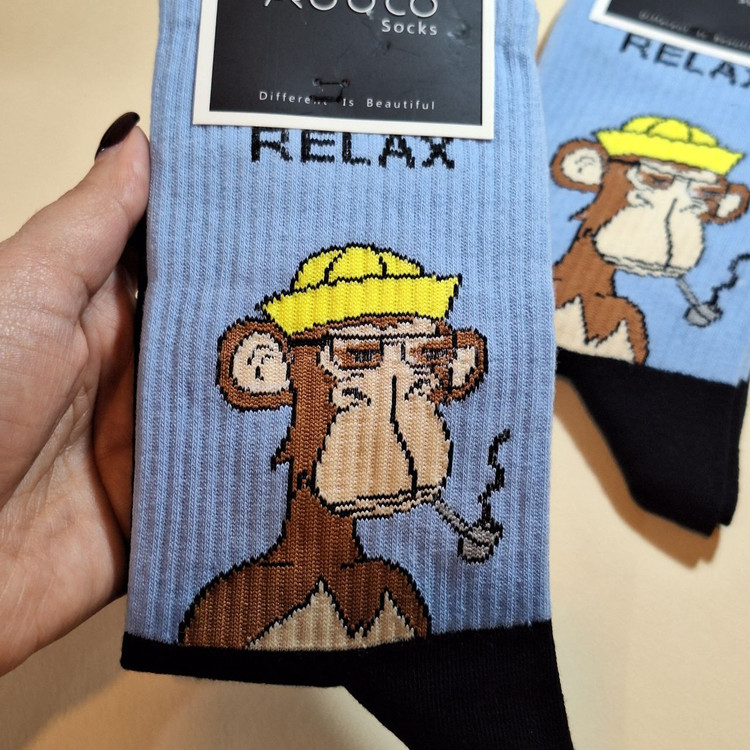 خرید جوراب ساقدار فانتزی مردانه