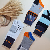 جوراب مچی مردانه طرحدار POLO