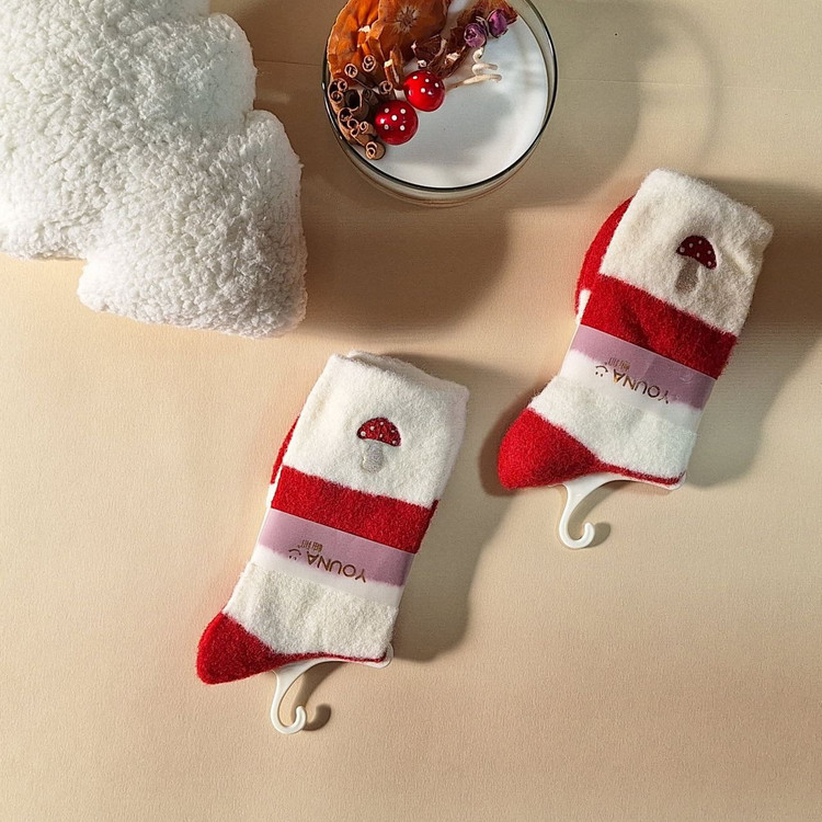 جوراب ساقدار موهر (طرح mushroom)