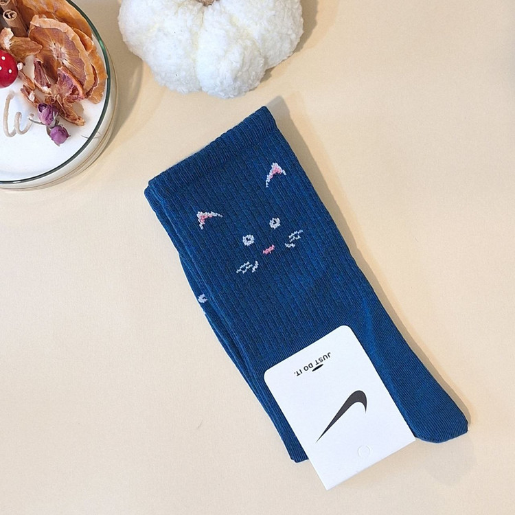 قیمت جوراب ساقدار فانتزی طرح گربه