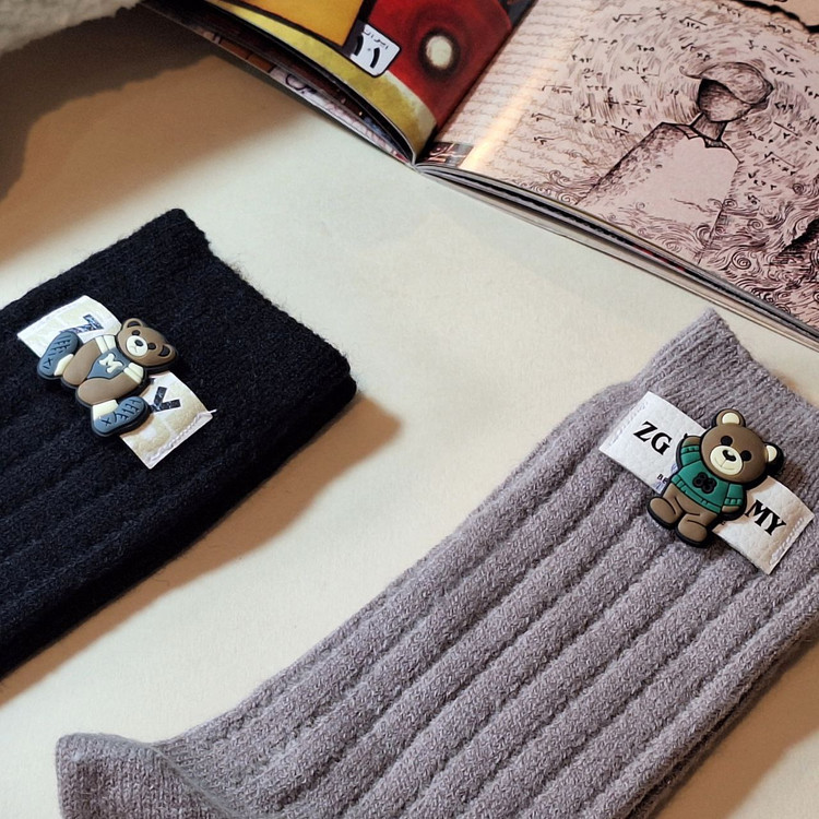 خرید آنلاین جوراب ساقدار تدی با عروسک برجسته، کیفیت بالا و قیمت عالی