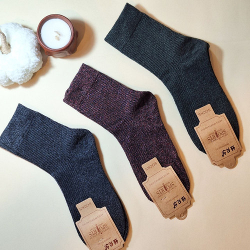 خرید جوراب ساقدار ساده مردانه وارداتی با کیفیت بالا و قیمت مناسب