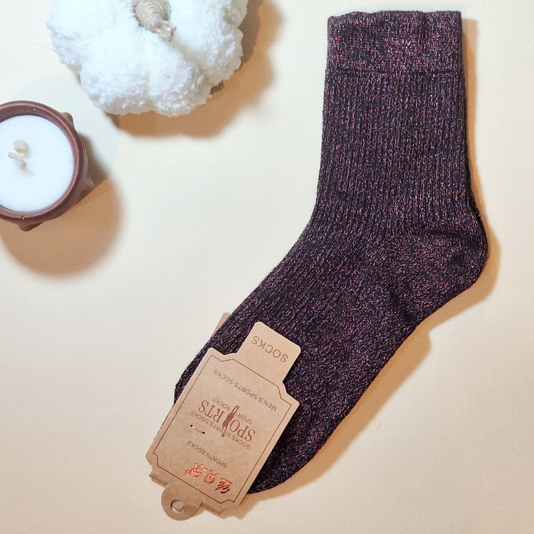 جوراب ساقدار مردانه ساده وارداتی با طراحی مینیمال و دوام بالا