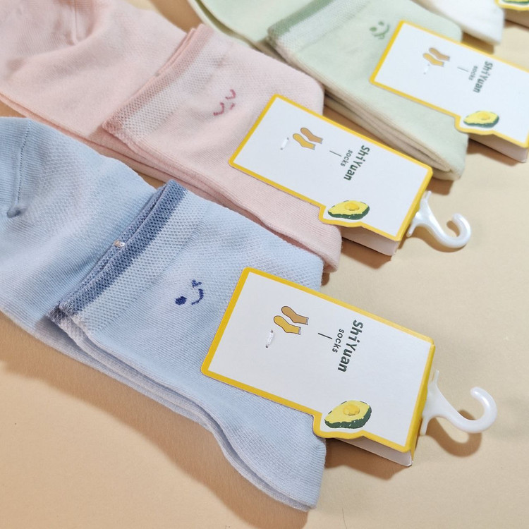 قیمت جوراب نیمساق زنانه طرح ایموجی شیک و فانتزی