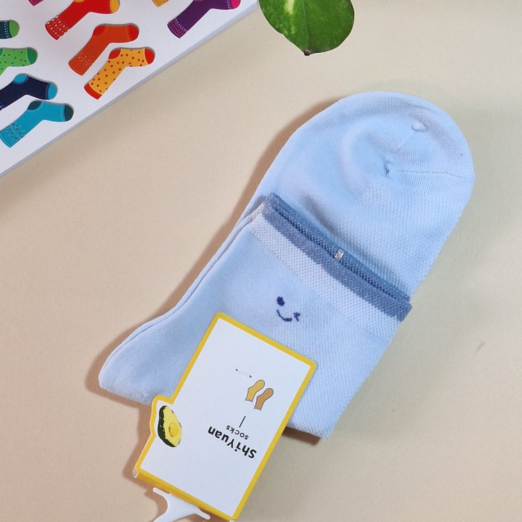 خرید اینترنتی جوراب زنانه نیمساق ایموجی با تخفیف ویژه