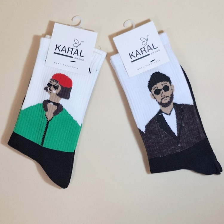 خرید جوراب ساقدار یونیسکس لئون و ماتیلدا با کیفیت بالا و قیمت اقتصادی