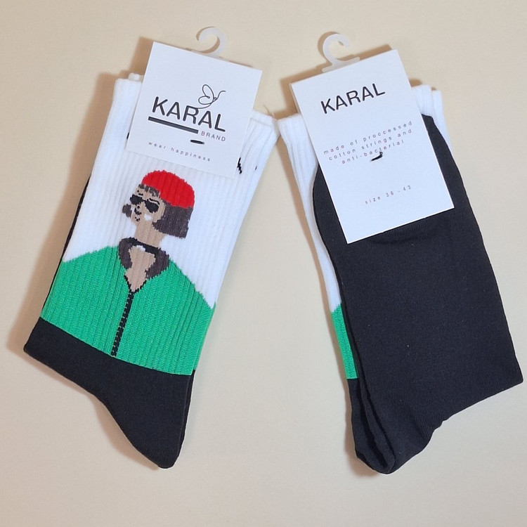 جوراب کاپلی یونیسکس لئون و ماتیلدا زنانه مردانه